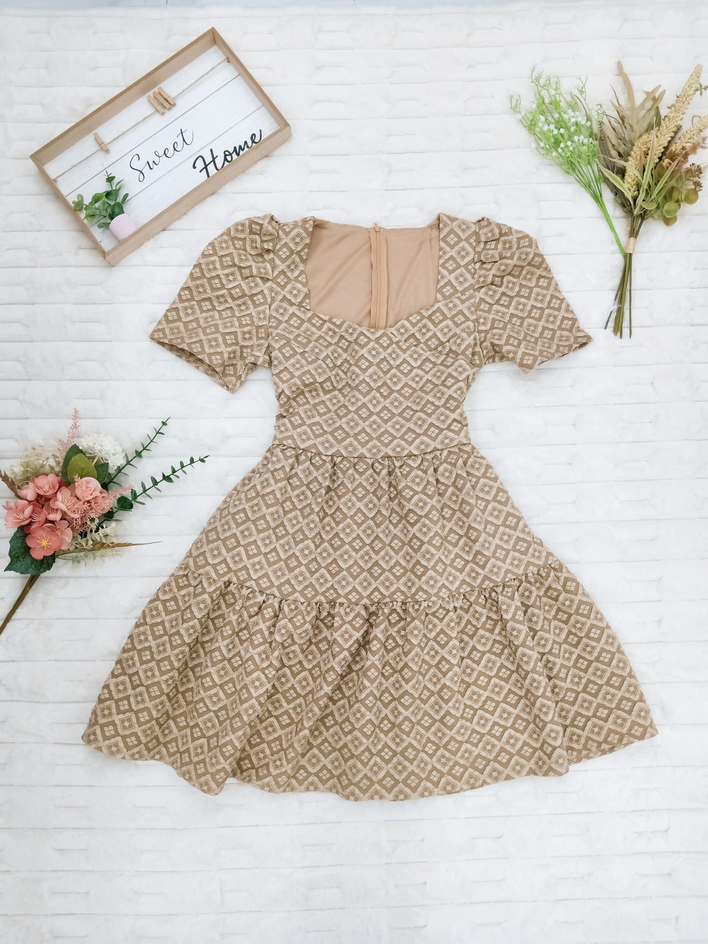Sweetheart Flare Mini Dress