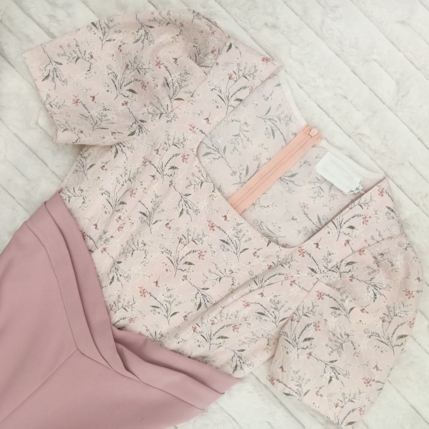 Square Neck Floral Printed Jumpsuit
