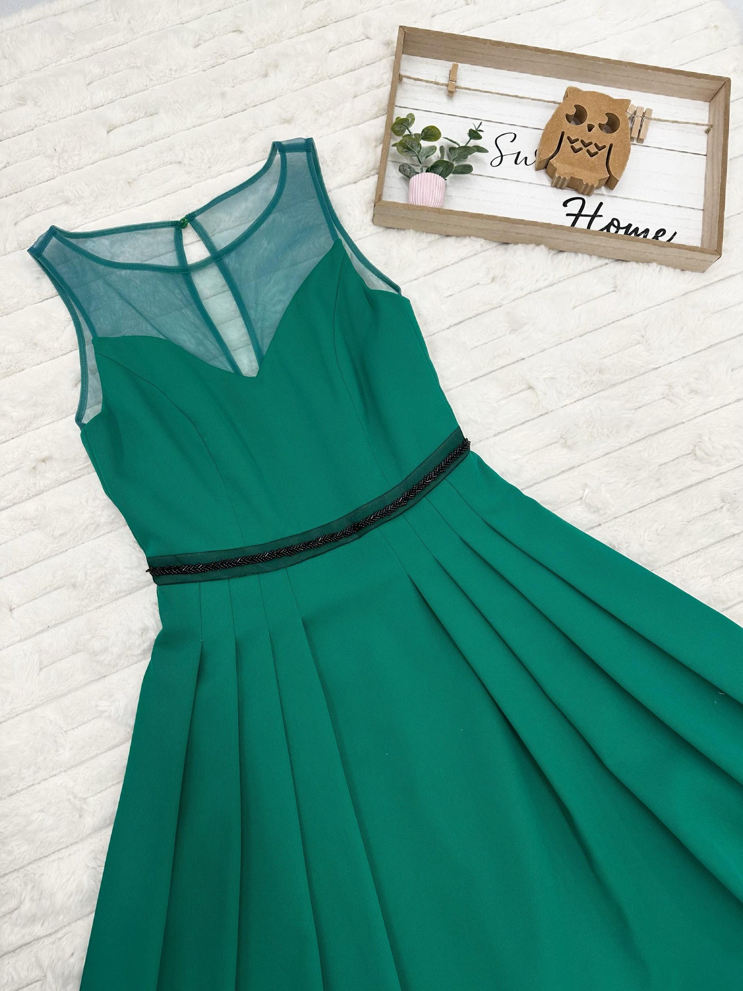 Sleeveless High Low Gown