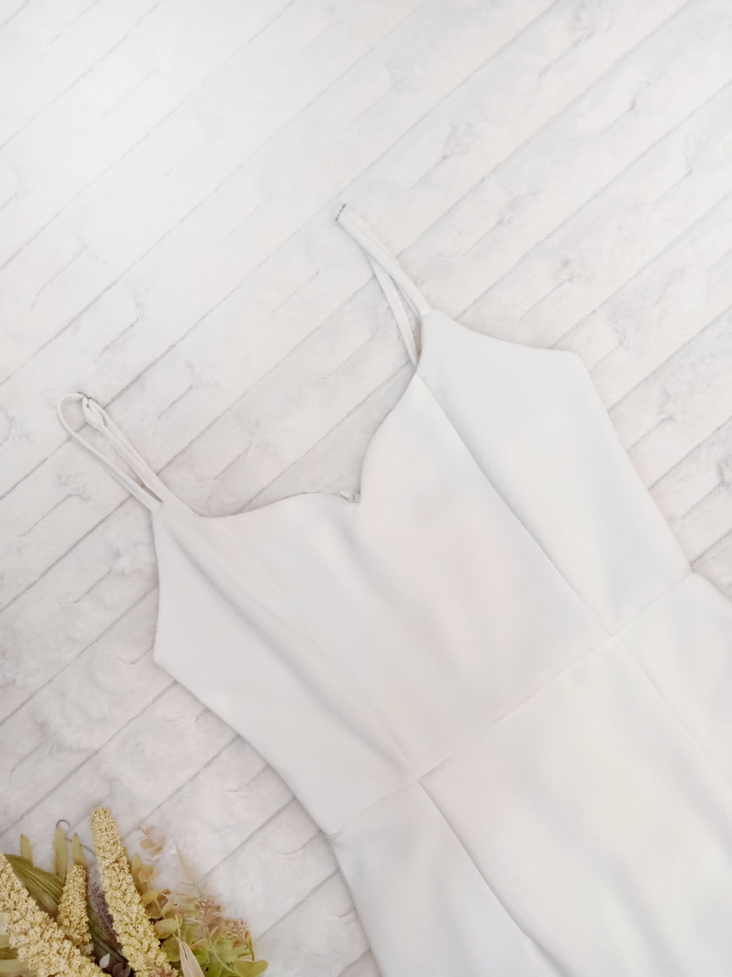 Spaghetti-Strap Sweetheart Neckline with Fringe Midi Dress