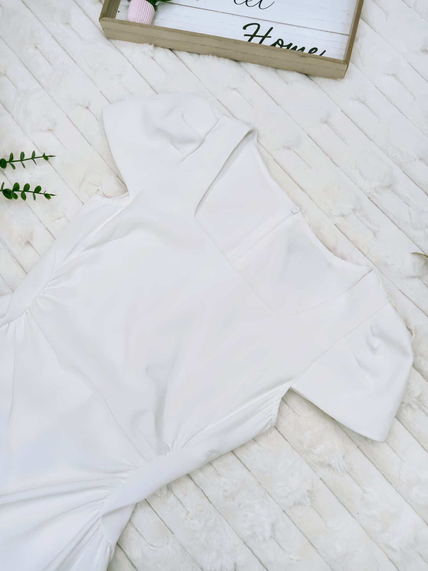 Square Neck Cap Sleeves Mini Dress