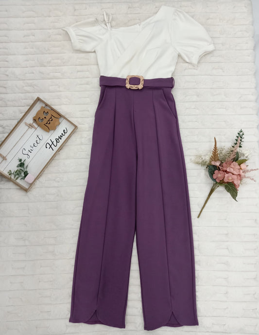 Cold Shoulder Jumpsuit