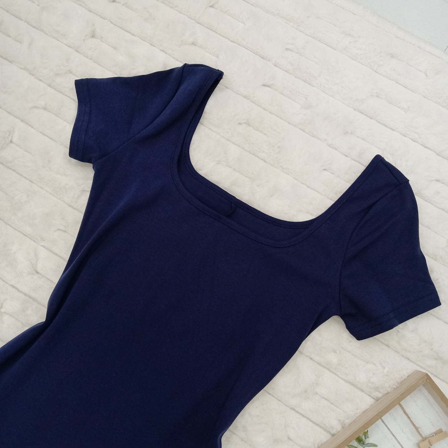Square-Neck Elegant Long Dress