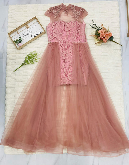 Embroidered Gown