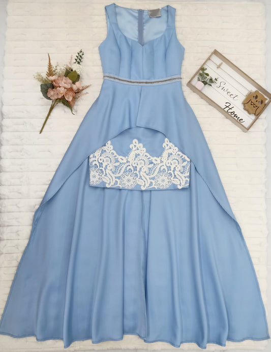Embellished High Low Dress