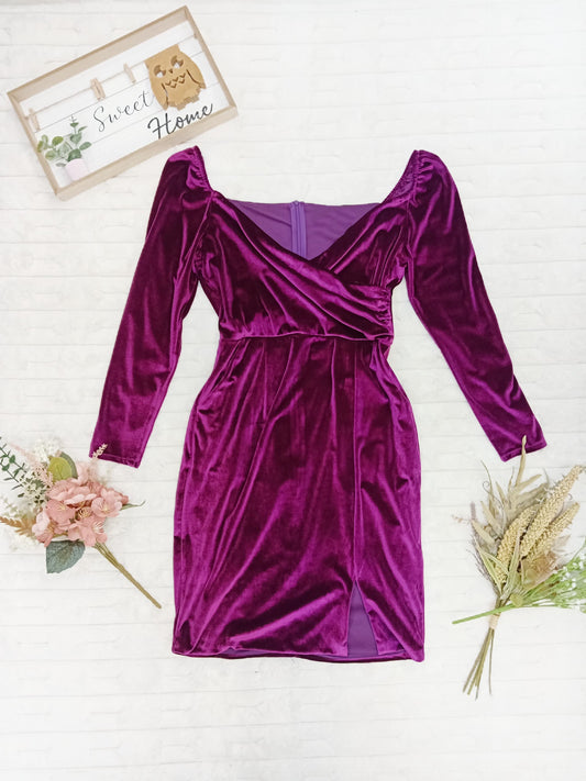 Long Sleeves Mini Dress
