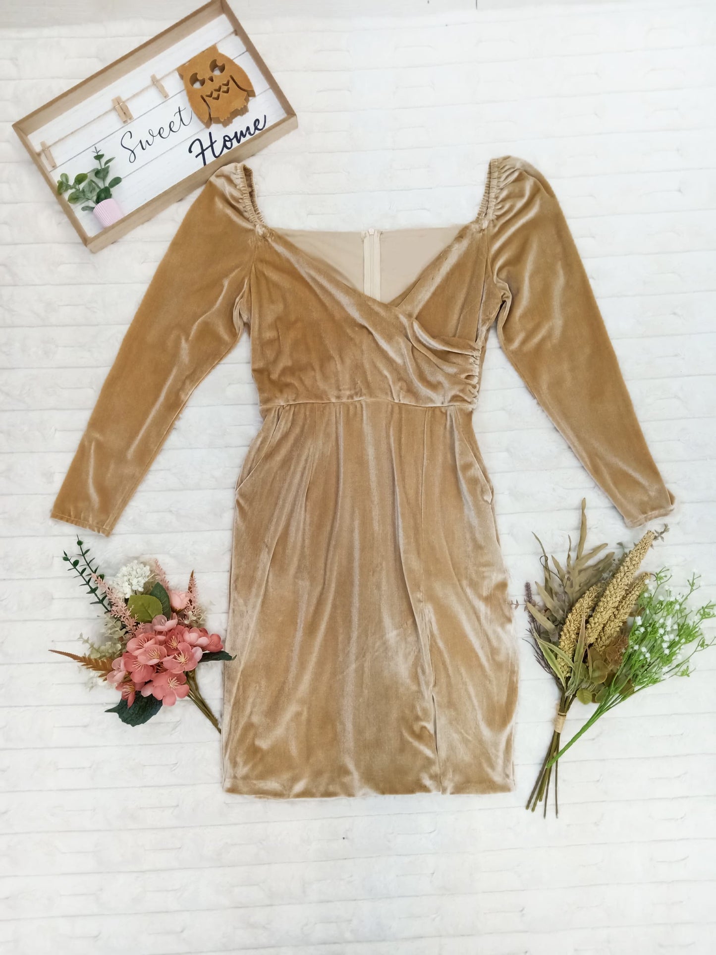 Long Sleeves Mini Dress