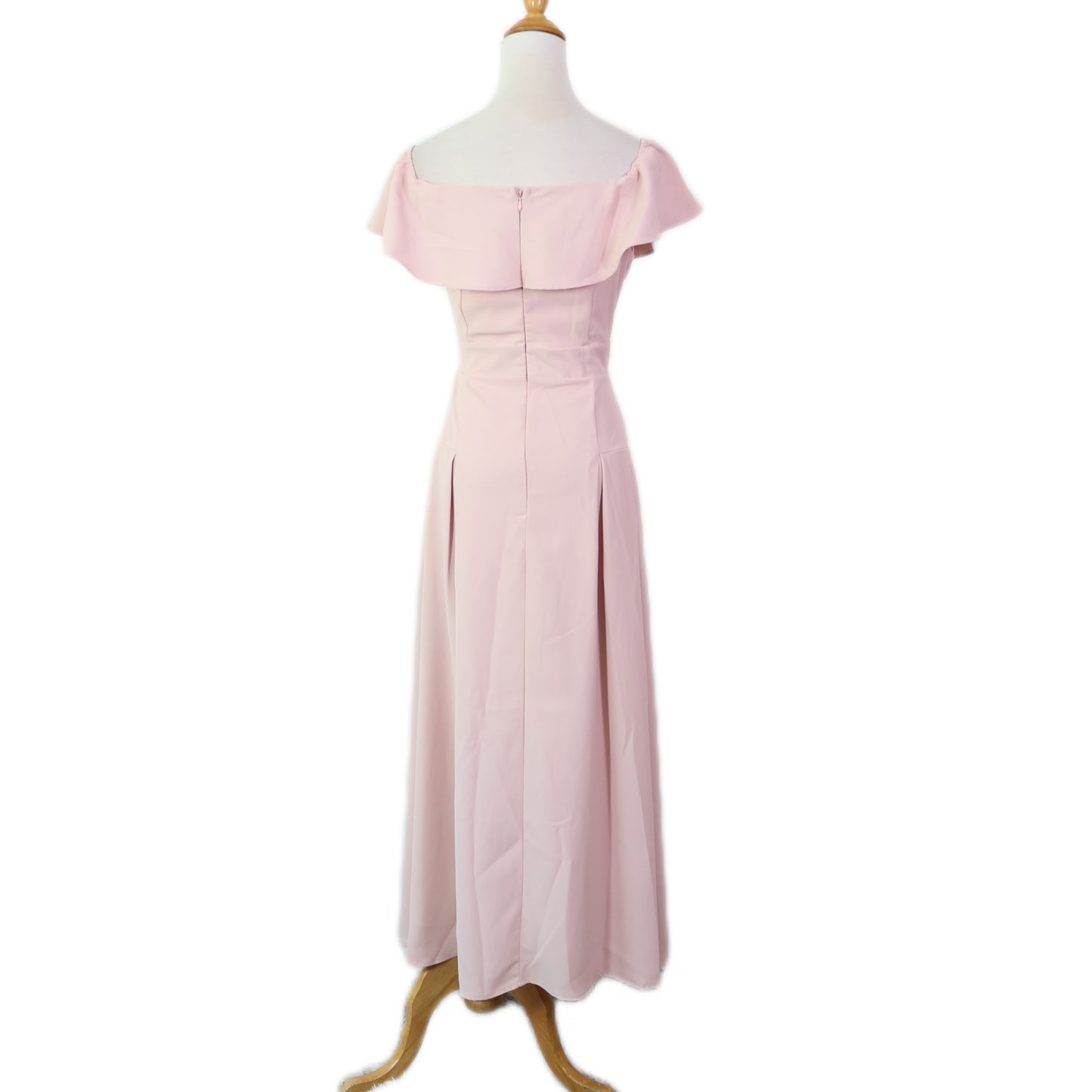 Off-Shoulder A-Line Maxi Dress