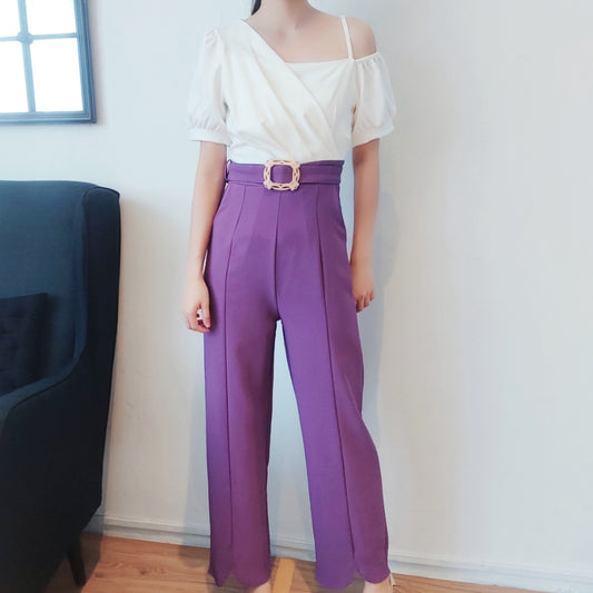 Cold Shoulder Jumpsuit