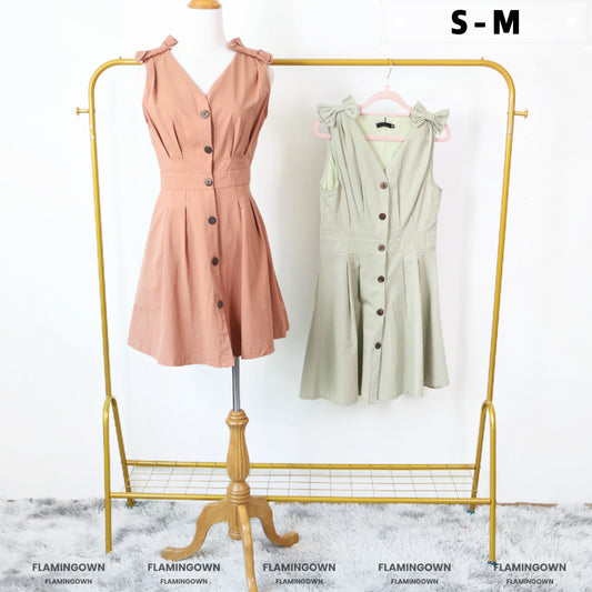 Sleeveless Bow Dress