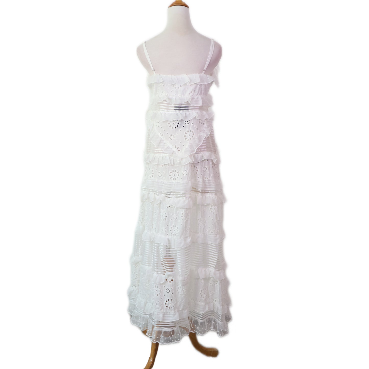 Set Adjustable Straps Ruffle-Trim with Shorts