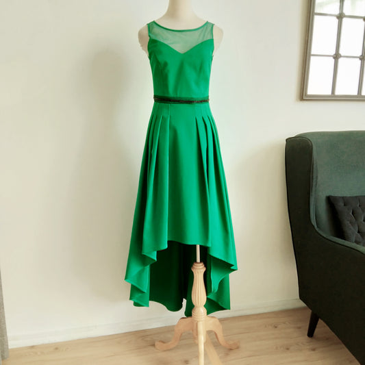 Sleeveless High Low Gown